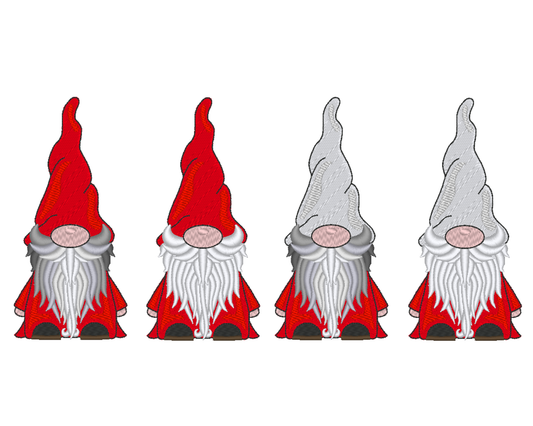 Gnome Machine Embroidery Design Bundle, Full Color Gnome - Stitch Wicked Shop