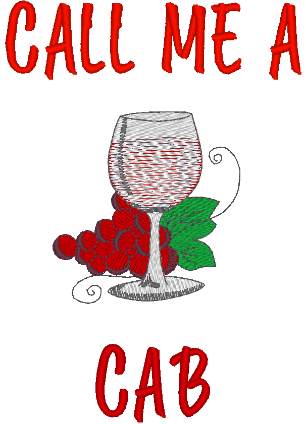 Wine Names Kitchen Towel Embroidery Design Bundle, Funny Kitchen Towel Embroidery Design, 5 X 7 Hoop