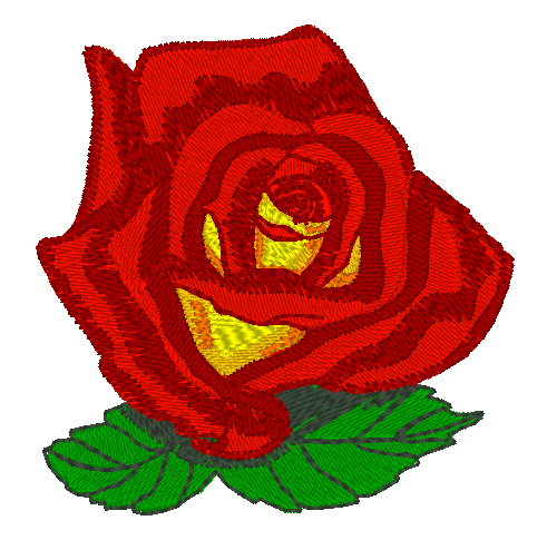 Hybrid Tea Rose Machine Embroidery Design - Stitch Wicked Shop
