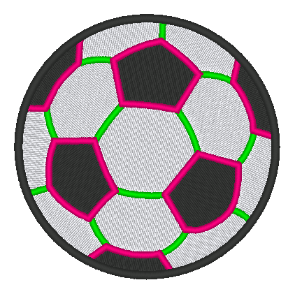 Soccer Ball Machine Embroidery Design - Stitch Wicked Shop