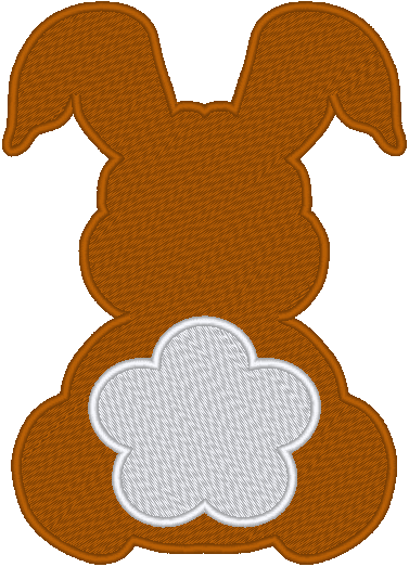 Bunny Rabbit Machine Embroidery Design - Stitch Wicked Shop