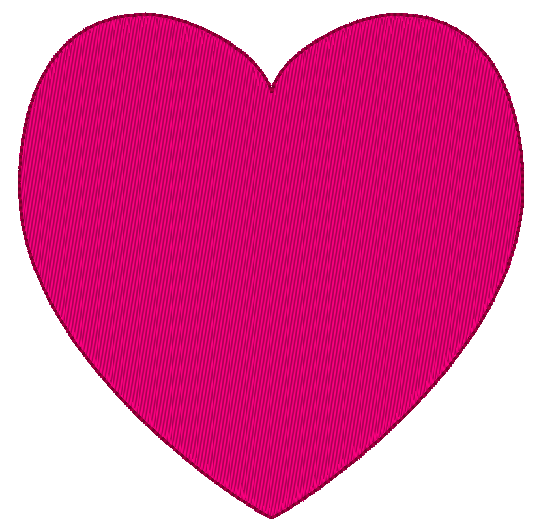 Valentines Heart Embroidery Design