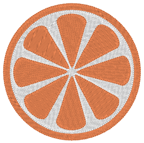 Citrus Slice Machine Embroidery Design Bundle, Orange And Lime Fruit Design