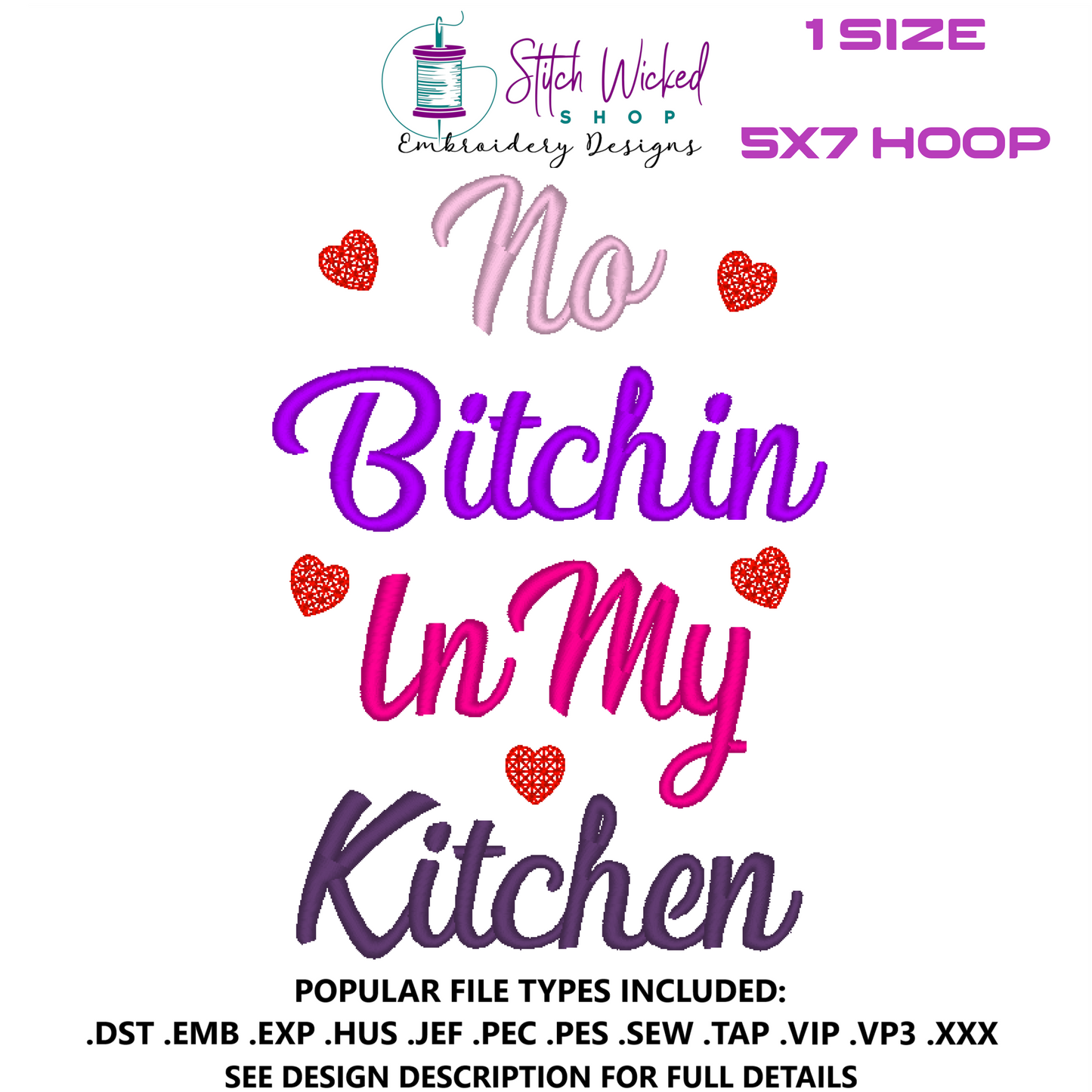 Funny Kitchen Towel Embroidery Design Bundle, 12 Designs for 5 X 7 Hoop
