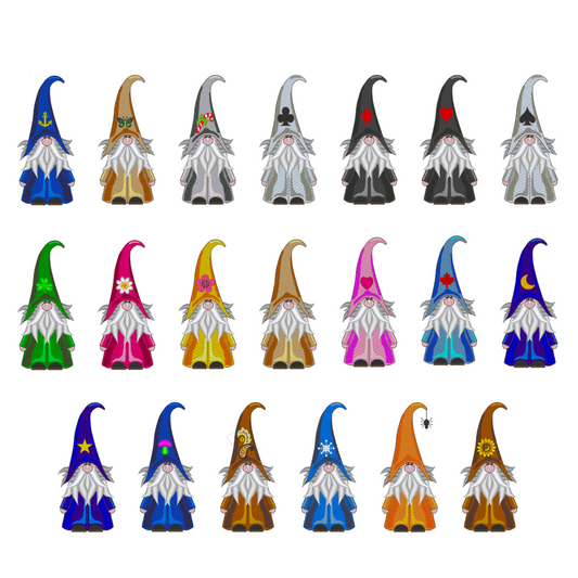 Holiday Gnomes Design Bundle
