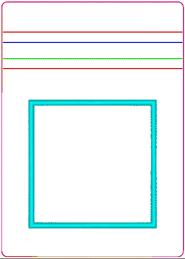 In the Hoop Bag Embroidery Design, Applique Square 5X7 Fully Lined ITH Zipper Bag (No Exposed Seams)