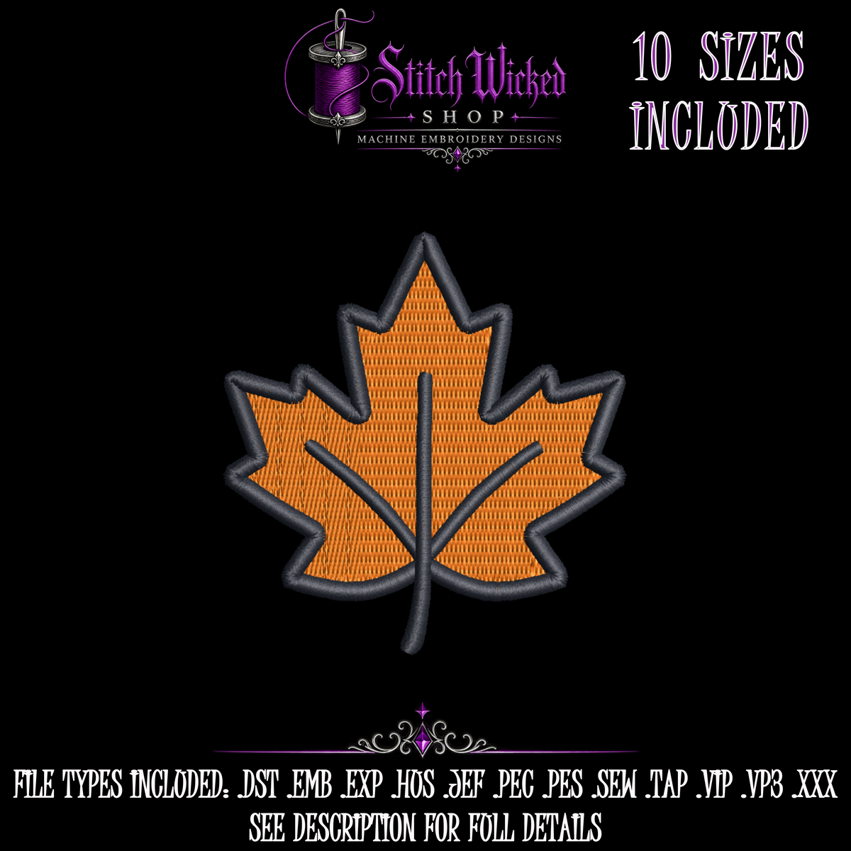 Cute Haunted Halloween Embroidery Design Bundle, 15 Designs With 10 Sizes