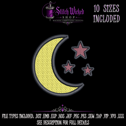 Cute Haunted Halloween Embroidery Design Bundle, 15 Designs With 10 Sizes