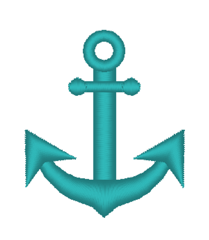 Mini Anchor Machine Embroidery Design