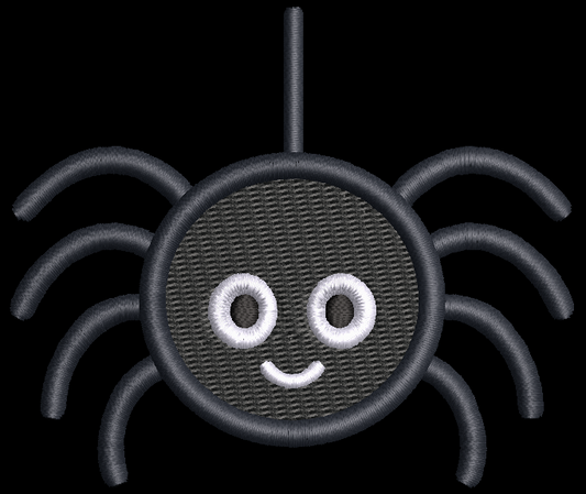 Cute Spider Halloween Embroidery Design, 10 Sizes Included
