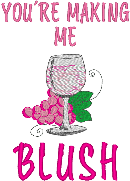 Wine Names Kitchen Towel Embroidery Design Bundle, Funny Kitchen Towel Embroidery Design, 5 X 7 Hoop