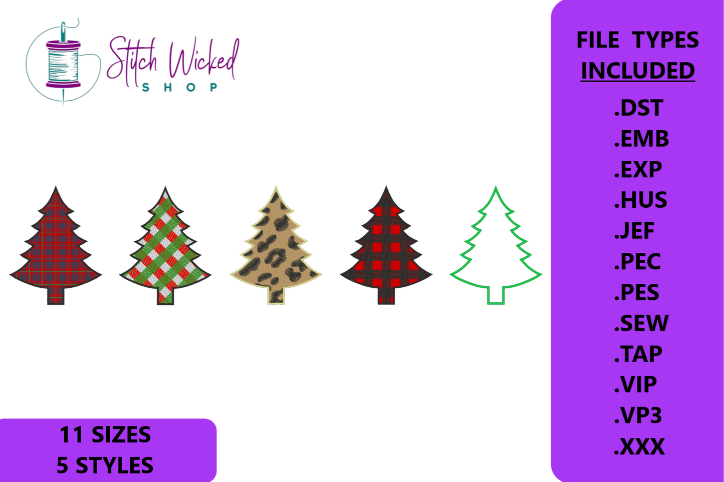 Christmas Embroidery Design Bundle, 24 Designs