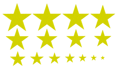 Star Machine Embroidery Design