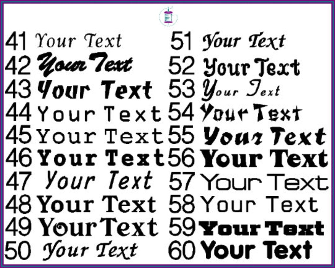 Custom Name Patch, Custom Color Embroidered Patches, Sew On and Iron On Custom Patches, 13 Size Options, 100 Fonts