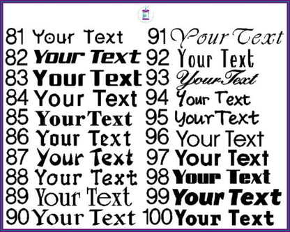 Contoured Custom Text Name Patches, Fully Embroidered Patch - Stitch Wicked Shop