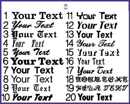 Contoured Custom Text Name Patches, Fully Embroidered Patch - Stitch Wicked Shop
