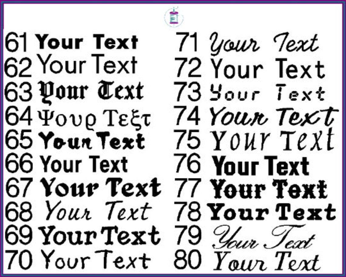 Contoured Custom Text Name Patches, Fully Embroidered Patch - Stitch Wicked Shop